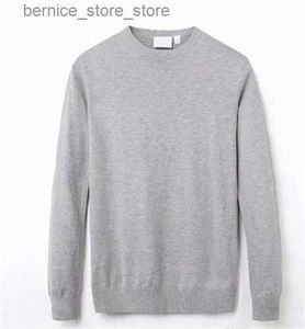 Men's Sweaters Mens High Quality Crocodile Embroidery Long Sleeve Sweater Simple Solid O-neck Casual Knitted Pullovers Men Sportwear Jumpers Q240530