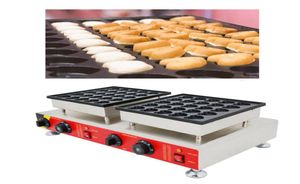 Commercial Use Electric Dutch Poffertjes Maker Machine 110V 220V Mini Heart Pancake Waffle Iron Baker Pan Making Grill5441413