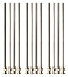 Trubbiga nålar 59quot långa dispensering nålar trubbiga spets 150 mm rostfritt stål trubbig spets luer lås stål nål alla metall9583511