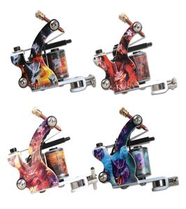 4pcs Tattoo Machines начинающие татуировки.