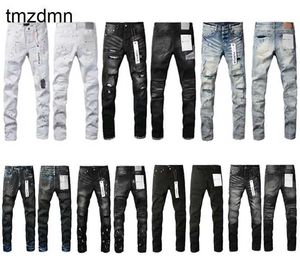 Purple Purple Brand for Men Women Pants Jeansy letnia dziura wysokiej jakości haft fioletowy jean dżinsowe spodnie męskie purple dżinsy24