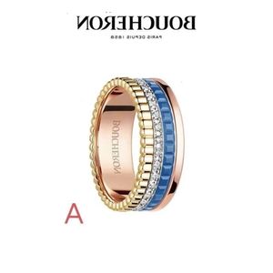 2024 Nowy projektant biżuterii Boucheron Projektant biżuterii luksusowy pierścień pierścienia dla kobiety luksus 2024 Designer Ring for Woman Boucheron luksusowy pierścień ringrlight