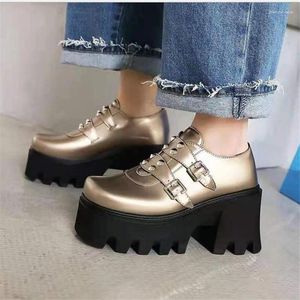 Sapatos casuais confortáveis ​​Halloween Gift Brand Burchles Fashion Black Cool Gothic Punk Tornozelo Motocicletas Botas Tamanho da Mulher 34-43