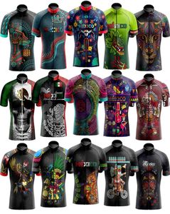 Мексика мужски на велосипеде Джерси MTB Maillot Bike Room Shirt Dishill Jersey Высококачественная профессиональная команда Tricota Mountain Bicycle Clothing 2203013230944
