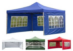 Portable Outdoor Tent Surface Replacement Rainproof Party Waterproof Gazebo Canopy Top Cover Garden Shade Shelter Windbar2794756