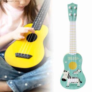 Gitara Rozwój Childrens Toy Four String Qin i Four String Guitar Music Music Instrument przedszkola