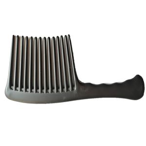 1pcs largo com ancinho longo pente profissional tranças de cabelo penteado preto machado forma de penteado