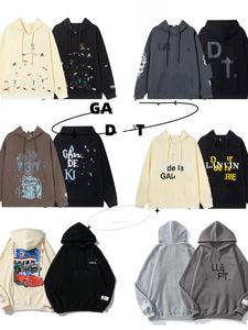 Tasarımcı Erkek Kadınlar Yüksek Sokak Hoodies Amerikan Tarzı Niş Moda Markası Uzun Kollu Kapşonlu Gevşek Pamuk Terzek Büyük Boy Unisex Street Giyim Takım