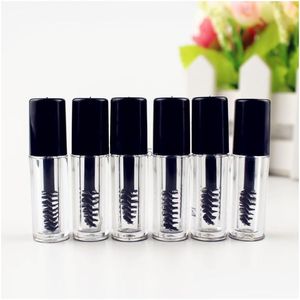 Bottiglie di imballaggio all'ingrosso da 0,8 ml mini trasparente a tubo mascara vuoto ciglia Crema di flacele per flaccida per flacone per estetico Crenone di viaggio Drop Dhiaw D DHIAW