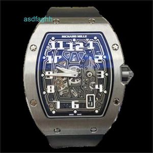 Richamills tittar på RM Tourbillon Wristwatch Sports Watch Richamills Mens Series RM 6701Ti Titanium Alloy Limited Edition Mens Fashion Leisure Sports Mechanical W