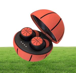 Basketbol Kulaklık Futbol Beyzbol TWS kulaklık Bluetooth True Kablosuz Kulaklık Kişiselleştirilmiş Desen 300mAh Pil X311296512212