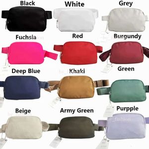 Designer de bolsa Lulu em todos os lugares Bolsa de cintura, esporte Running Fannypack Bolsa Crossbody, Mulheres Bolsa de Viagem Fengping Lululemo Bag B3a