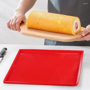Baking Tools Silicone Mat Swiss Roll Non-stick Oven Pizza Cake Tray Bread Mold Pastry Accessories