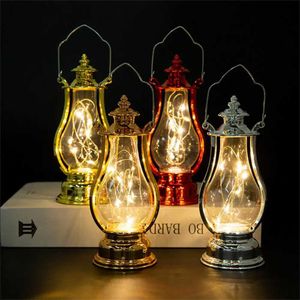 Nocne światła LED Retro na zewnątrz Kerosene Light Portable Oil Light Light Style Retro Photo Ramadan Night Light Outdoor S245302