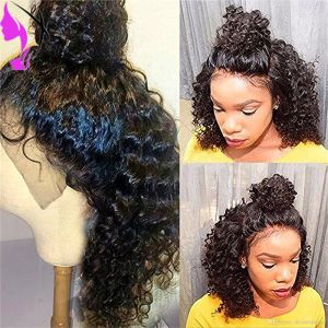 Wigs Stock loose Curly Wigs for Black Women Short Curly Synthetic wig black/Blonde/ Brown lace front Synthetic Wigs African Hairstyle