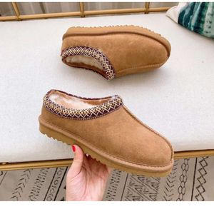 Uggslipper Tasman Australia Designer Womens Snowy Boots Chestnut Tazz Uggg Slipper Casual Warm Booties Expenditure 6C0