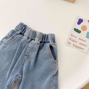 Jeans de meninos 2022 Spring New Baby Baby All Style Foreign Style Long Children's Casual Pants Trend