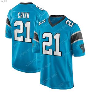 Fans toppar tees 2024 Ny ankomst Summer Jeremy Chinn Panthers Game #21 Jersey Elite Rugby Jersey Training Jersey Rugby Uniform Adult Kid H240530