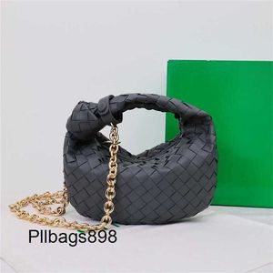 7a Jodies BVS Handtasche gewebtes handgefertigte marke marke mini mini jugendliche Süßigkeiten Real Knotted Satchel Cloud Knödel Stricken Handtasche Frauen Umhängetaschen