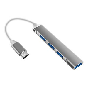 4 PORT USB 3.0 Hub Ultra Slim Dados USB Hub 2.0 para Notebook Mac Pro Mac mini iMac Surface Pro XPS PC Flash Drive Mobile HDD