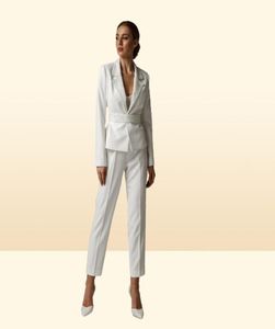 Pearls Perlenanzüge Frauen Hochzeit Tuxedos Luxus Abschlussball Abend Gast formaler Verschleiß maßgeschneiderter Hosen Jackeshose8181718