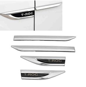 Per VW Troc 1720 Fender Wing Wing EMBLEM EMBLIT BASCIO TROC TROC 2017 2018 2019 2020 T ROC Auto Decoration1888530