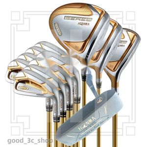 Fashion Golf Clubs 4 звезды Honma S-07 Golf Complete Set of Club Golf Golf Driver Wood Irons клюшка R/S Графитный вал или стальной вал Бесплатная доставка 171