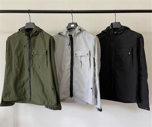 2022 AW Mieszane odzież barwiona gogle kurtka swobodne nylonowe bluzy z kapturem na zewnątrz dresy do joggingu rozmiar MXXL293O4848568