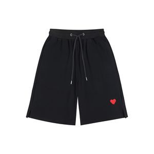 Calça masculina calça clássica de verão paris moda amor bordou bordados shorts de praia casual