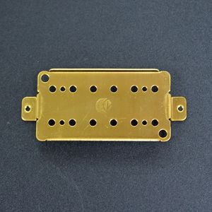 2pcs Durable Brass Humbucker Guitar Pickup Base Plate Neck Bridge Pickup Baseplate for Lp Electric Guitar Replacement Parts