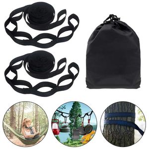 Hammocks Portable Outdoor Camping Barraca Hammock com Mosquito Rodapinha de 2 pessoas Roda de caça pendurada na cama 210t Nylon Sono Swing H240530 MMQY