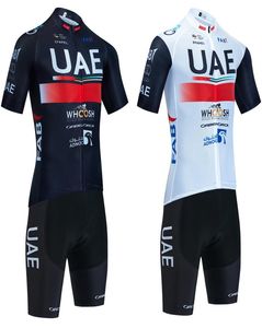 2023 UAE Cycling Jersey Bike Shorts Set Men MTB Bike Maillot Shirt Sportswear Downhill Pro Mountain Bicycle Clothing4346272