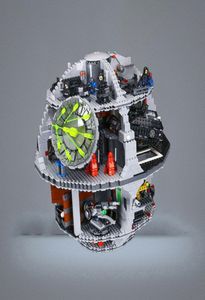 Moc Star Ship Super Death Star Model set compatible 75159 05063 4016pcs with lights Building Blocks Bricks Wars Educational Toy G24558722
