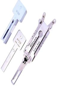 Original Lishi HY22 Lock Pick Tool 2 in 1 Car Door Lock Pick Decoder Unlock Tool Lock Picks238s3241905