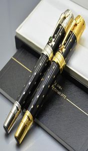 Luxury Limited Edition Big Barrel Roller Ball Fountain Pen Stationery Office поставляется в подарочных ручках с металлическим напитком высшего качества с SET1588614