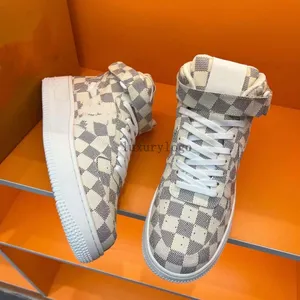 Designer Sneaker Wergil Trener Buty do biegania wysoka górna skóra cielęta Abloh White Zielony Czerwony Niebieski Listu Platforma Platforma Low Treakers Size39-46 5.8 07