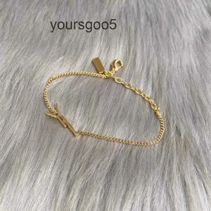 Moda 18K Gold Y Designer Bransoletki dla kobiet Party Miłośnicy ślubu Prezent Prezent Biżuteria zaręczynowa