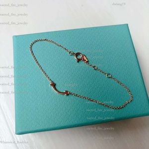 Tiffanyjewelry bilezik Louiseviution bilezik saf gümüş gülümseyen tiffanyjewelry elmas ayarlanabilir netizenler küçük taze bileklik lüks tasarımcı 049