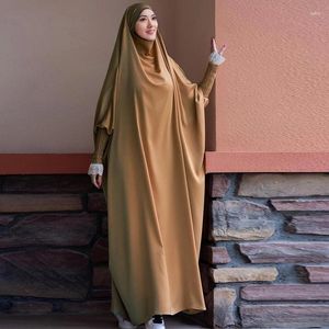 Etniska kläder blygsamma eid mubarak hoodie muslim spets djellaba kvinnor hijab klänning bön abaya khimar fullt omslag ramadan klänning islamiska kläder