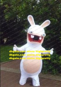 Kostiumy Rayman Ravid Rabbids Rabbit Mascot Costume Adult Cartoon Postacie strój Festiwal Świętowanie Cosply Role ZZ7915