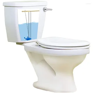 Крышка сиденья туалета 2x замена замены универсальной казирной кусочки чаши с 8 цепочками ПК.