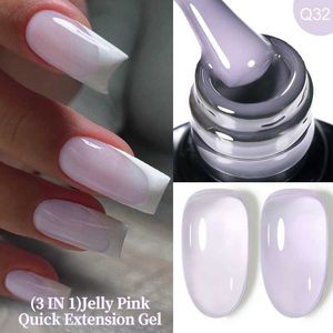 Nail Polish LILYCUTE 7ML pink purple spring quick extension gel nail polish for ergonomics durable nail art rubber based gel varnish d240530