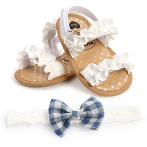 طفل طفل طفلة أحذية الصيف الصيفية الصيفية غير الرسمية المضادة للانزلاق ناعم ناعم سرير سرير الأطفال