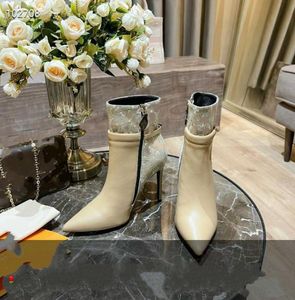 2022 NYTT FLETTER LÄDER MARTIN SOOTS WOMEN039S STRECK KRIT SOCK Boot Slimming Ankle Boot Round Toe Laceup Single Booties MK9004701
