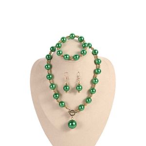 Szok wybuchowy tani niski key 2024 Nowy styl luksusowy zestaw biżuterii perłowej Bransoletka naszyjnik