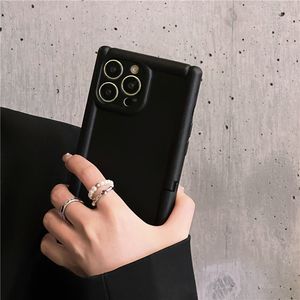 Skóra czujesz się z solidnym kolorem odpowiednie dla iPhone'a 15 minimalistka 14 Promaks 12 Case Telefon Apple