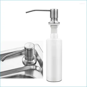 Liquid Soap Dispenser Kitchen Sink Pump Plastic Bottles J15324