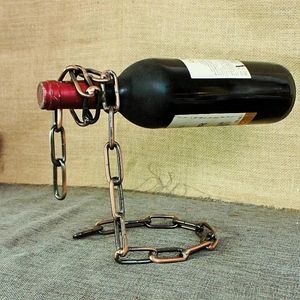 Canca di stoccaggio della cucina corda per vino magia porta d'artigianato in metallo artigianato fatti a mano utensili creativi