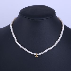 Barock natürliche Perle Halshökchen Kette Mode Perlen Halskette Schlüsselbein Kette Halskette für Frauen Party Hochzeit Schmuck für Braut 2059