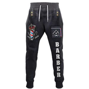 Men's Pants Barber 3D Printed Name Mens Vintage Track Pants Man Sweatpants Y2k Jogger Autumn Fashion Casual Clothes Men Trousers Hiphop S2452411